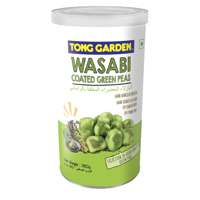 Wasabi Coated Green Peas Can 180g