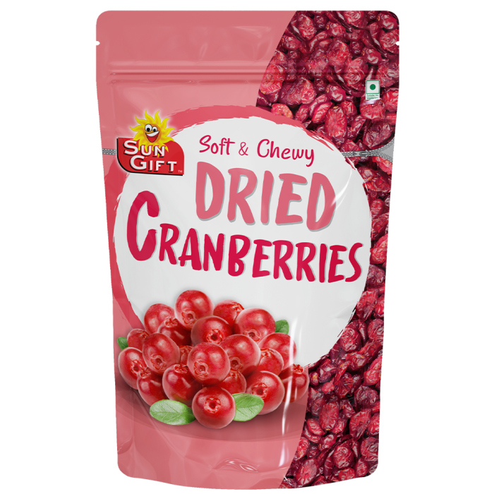 Sun Gift Dried Cranberries 110g