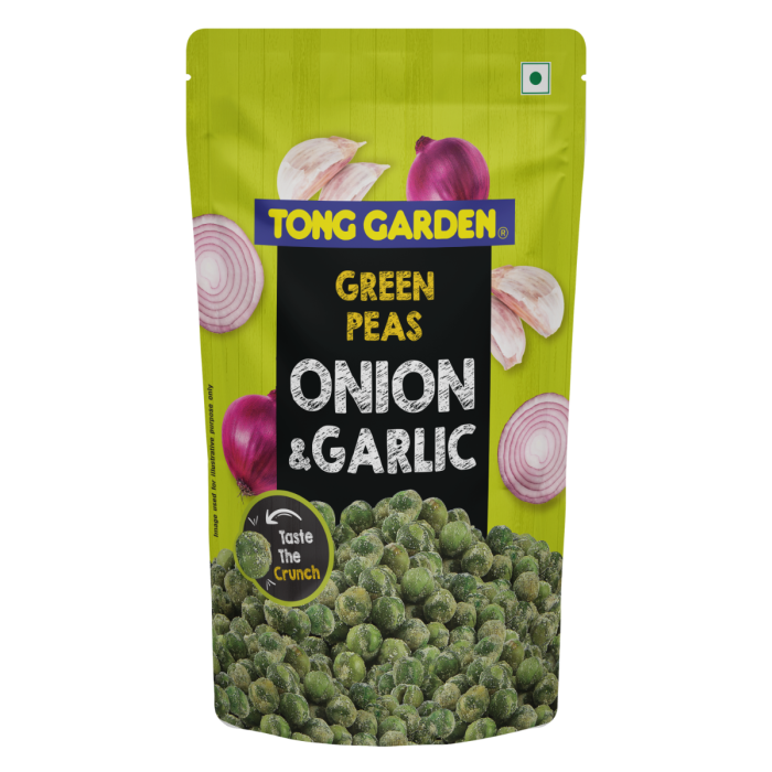 Onion & Garlic Flavor Green Peas 80g