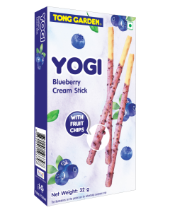 Blueberry Cream Stick with Fruit Chips 32g