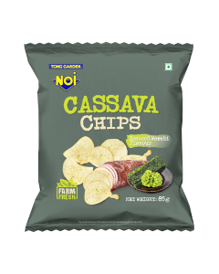 Seaweed Wasabi Cassava Chips 85g