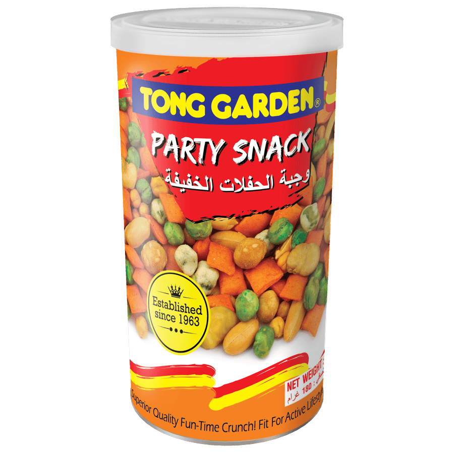 Tong Garden Party Snack Can, 180g
