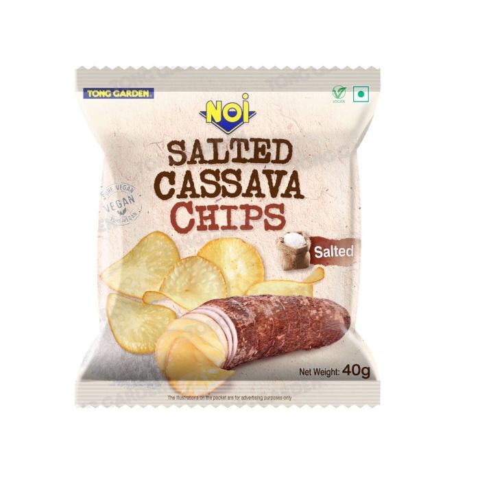 Tong Garden Noi Salted Cassava Chips 40g
