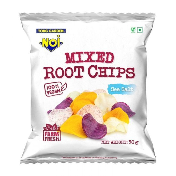 Tong Garden NOi Sea Salt Mixed Root Chips 30g