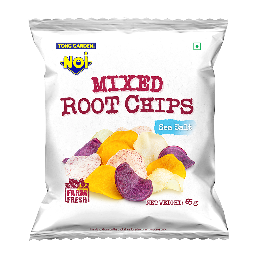 Tong Garden NOi Sea Salt Mixed Root Chips 65g