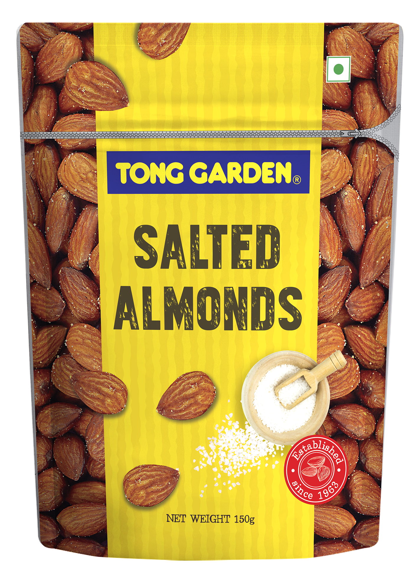 Tong Garden Salted Almonds 140g 