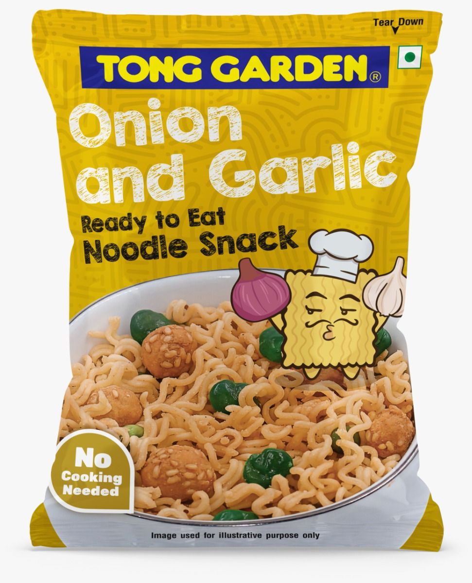 Tong Garden Onion and Garlic Ready to Eat Noodle Snack 50g