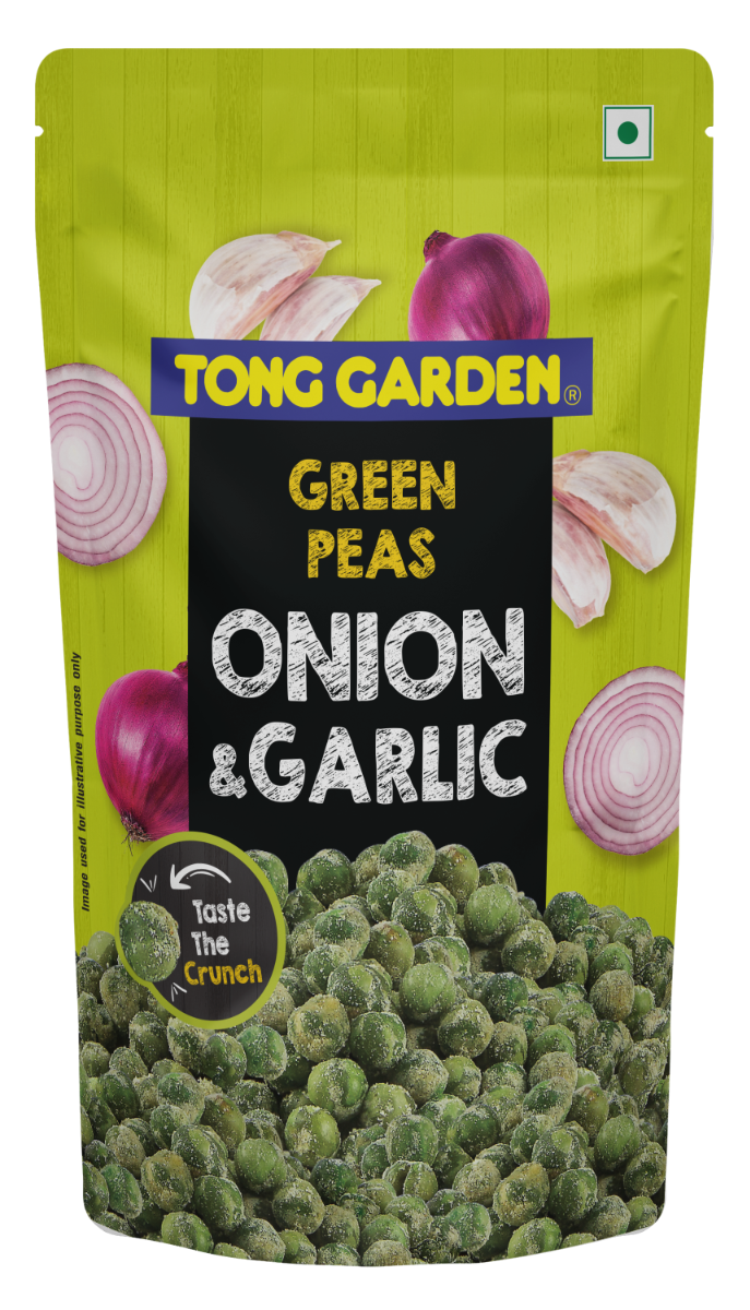 Onion & Garlic Flavor Green Peas 80g