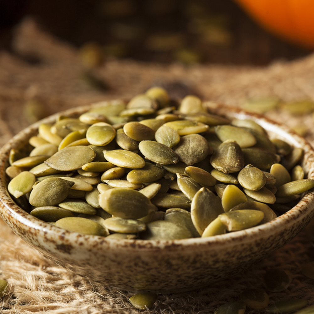 Roasted pumpkin seeds snack