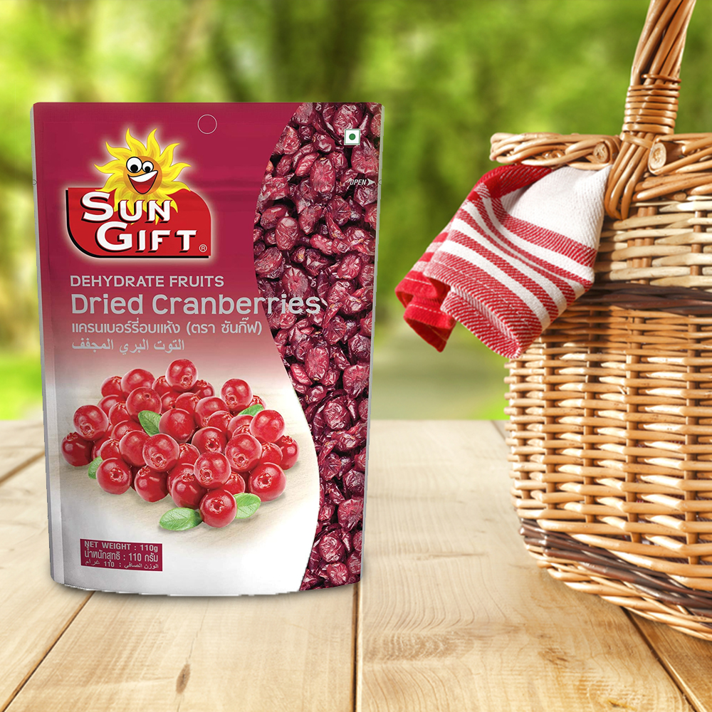 High Fiber Antioxidant Cranberries Snack