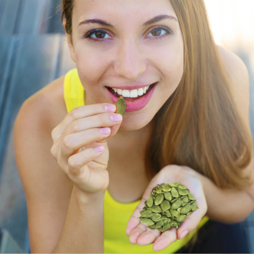 Healthy crunchy seeds