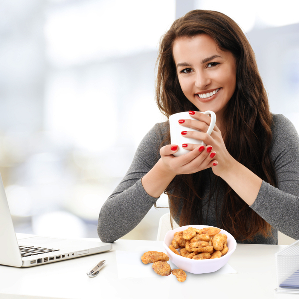 Snack lifestyle serving suggestion