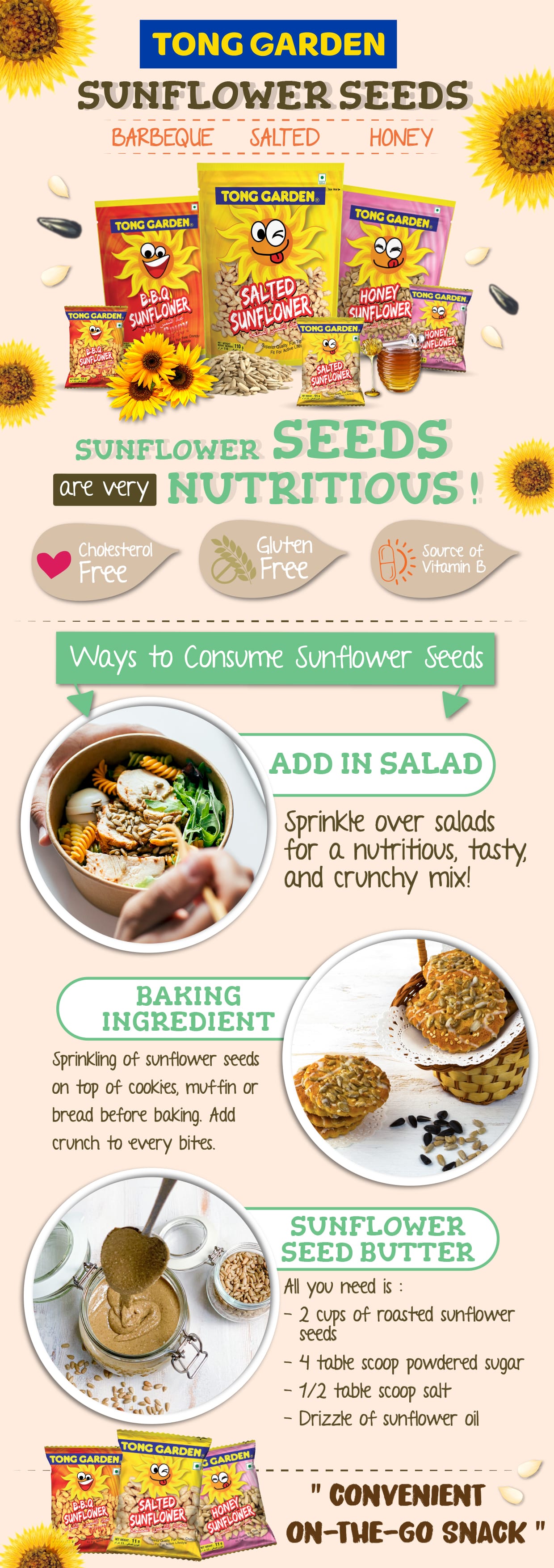 Sunflower Seeds Healthy Snack