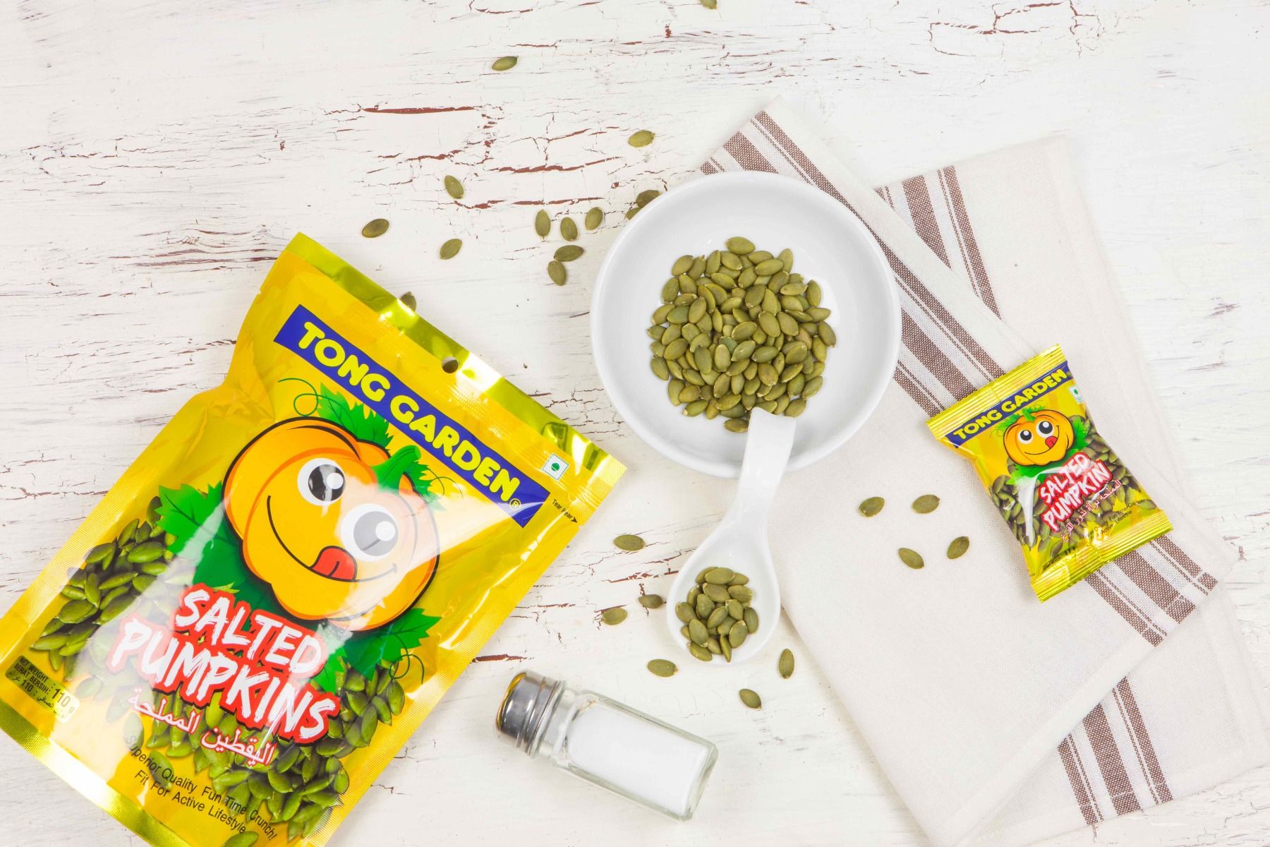 Roasted pumpkin seeds healthy snack